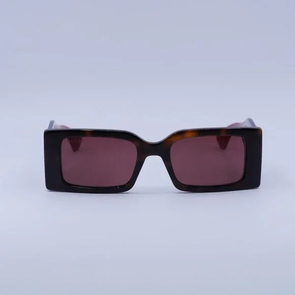 ?️ New Gucci GG1860S 002 Sunglasses - Havana/Blue/Red Frame display picture 1